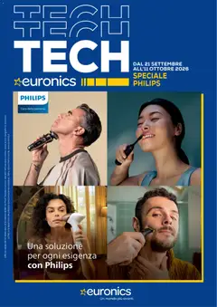 Anteprima dell'opuscolo Euronics volantino Philips dal negozio Euronics valido da 21/09/2026