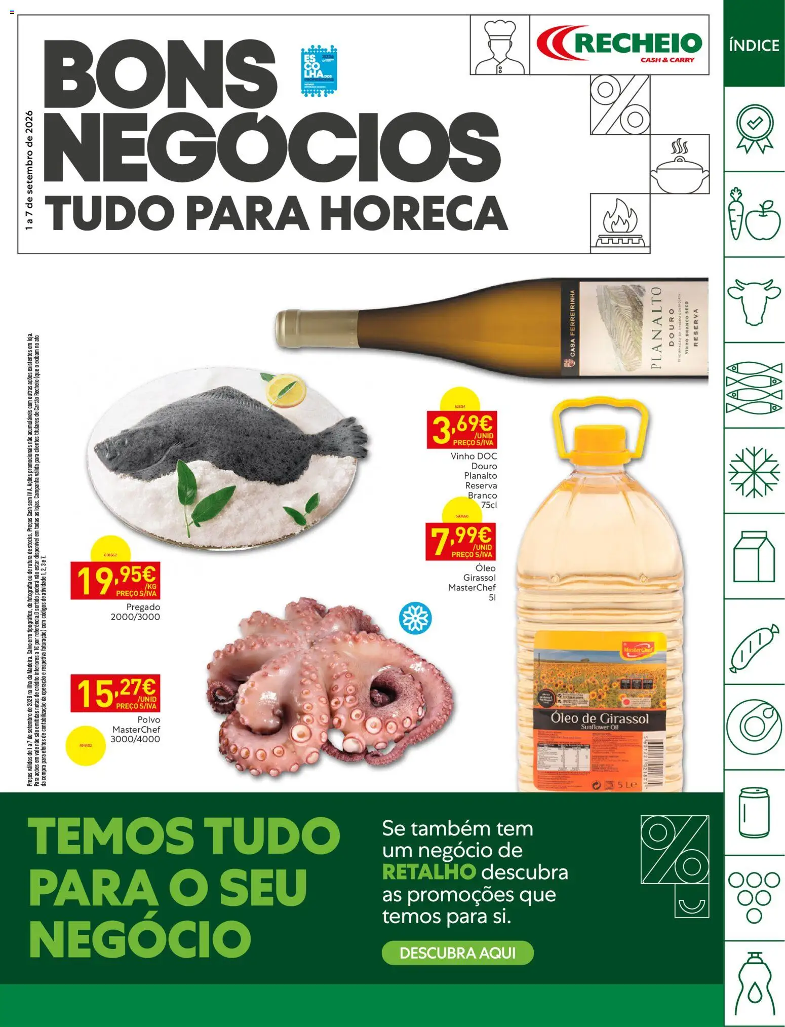 Pré-visualização do folheto da loja Recheio válida a partir de 01/09/2026