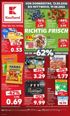 Vorschau von dem Prospekt des Geschäftes Kaufland, gültig ab dem 13.08.2026