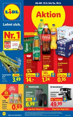 Vorschau der Angebote: Lidl Lidl Flugblatt - Jenbach, Eferding, Dornbirn gültig ab 13.05.2026