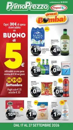 Anteprima dell'opuscolo Primo Prezzo volantino dal negozio Primo Prezzo valido da 17/09/2026