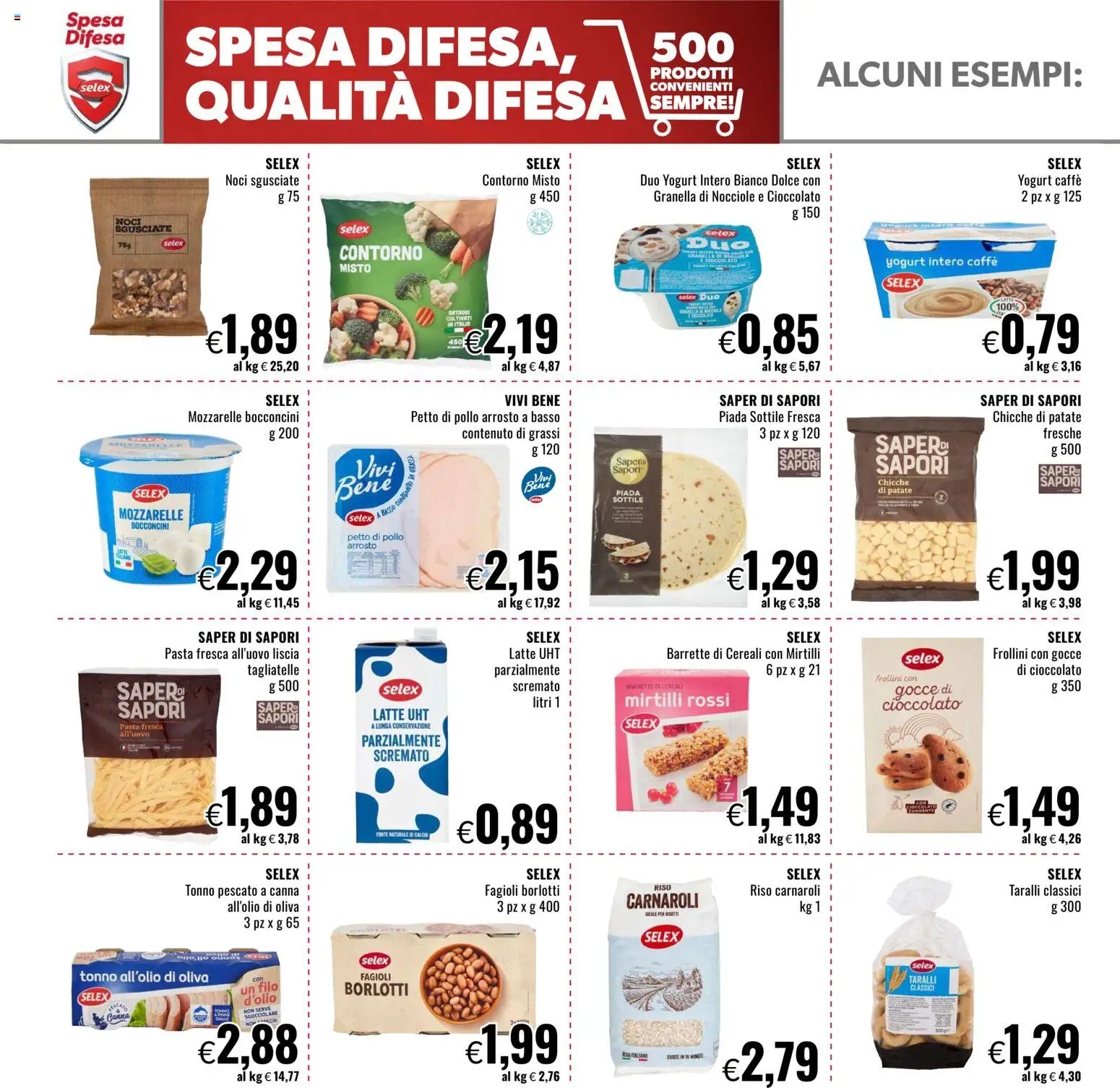 Anteprima dell'opuscolo Famila volantino Market dal negozio Famila valido da 29/10/2026 - Pollo, Noci, Mirtilli, Cereali, Arrosto, Pollo arrosto, Tè, Mirtilli rossi