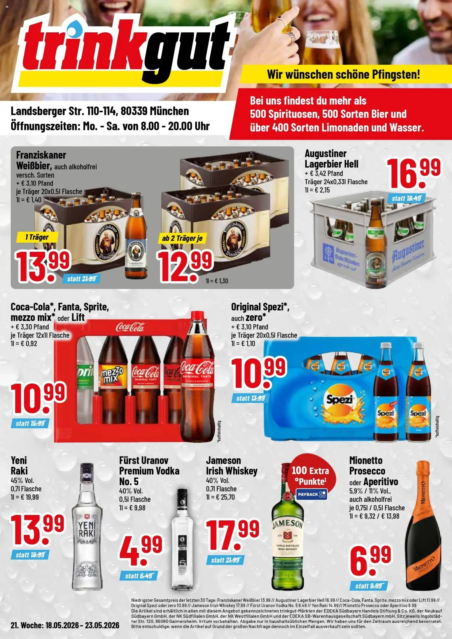 Vorschau von dem Prospekt des Geschäftes Trinkgut, gültig ab dem 18.05.2026