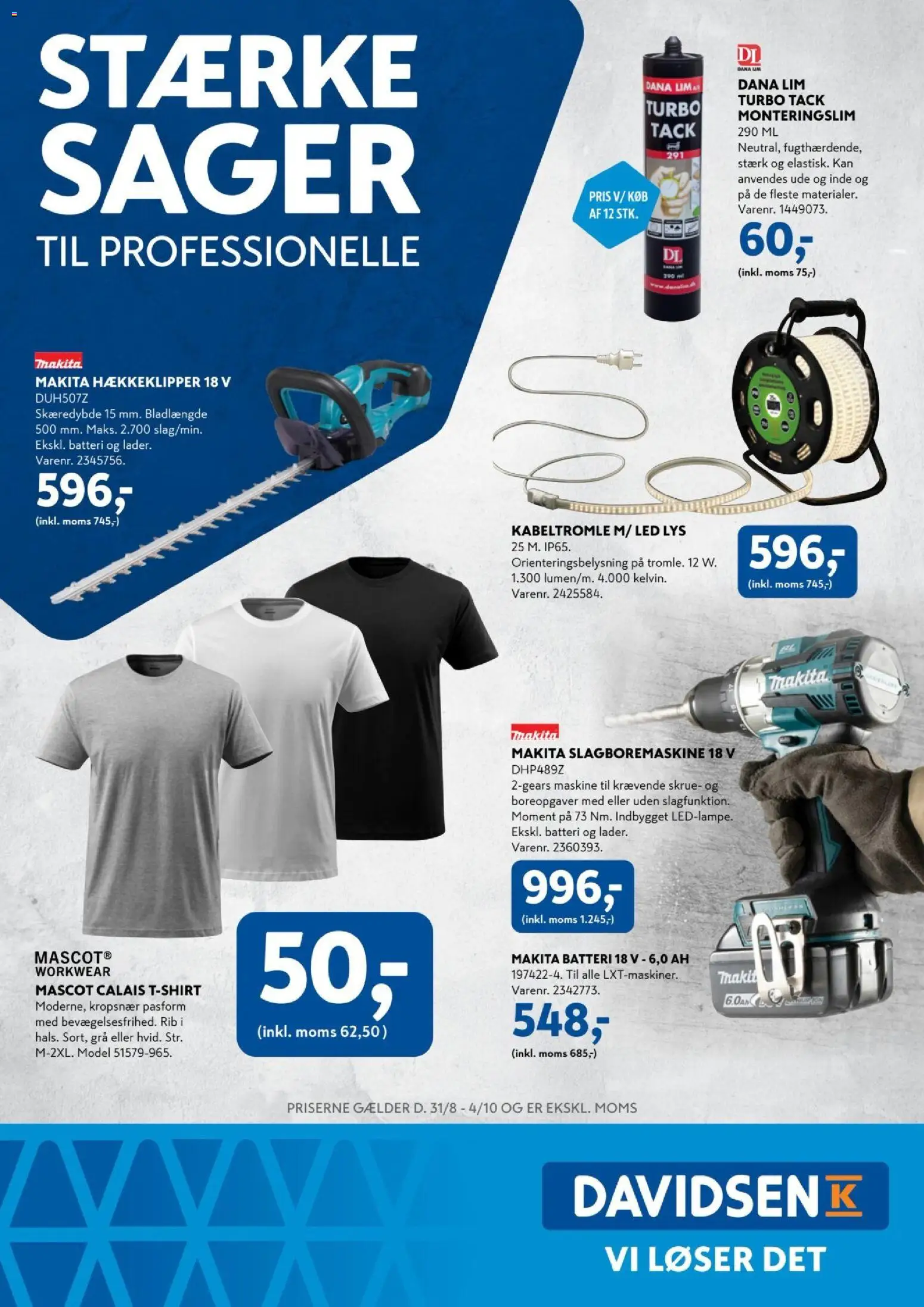 Eksempel på tilbudsavis Davidsen - Aviser fra butik Davidsen gyldig fra 31/08/2026