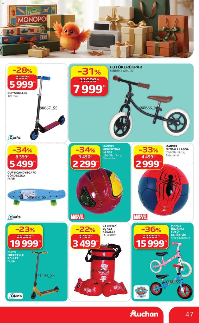Új Auchan akciós újság 10.01.