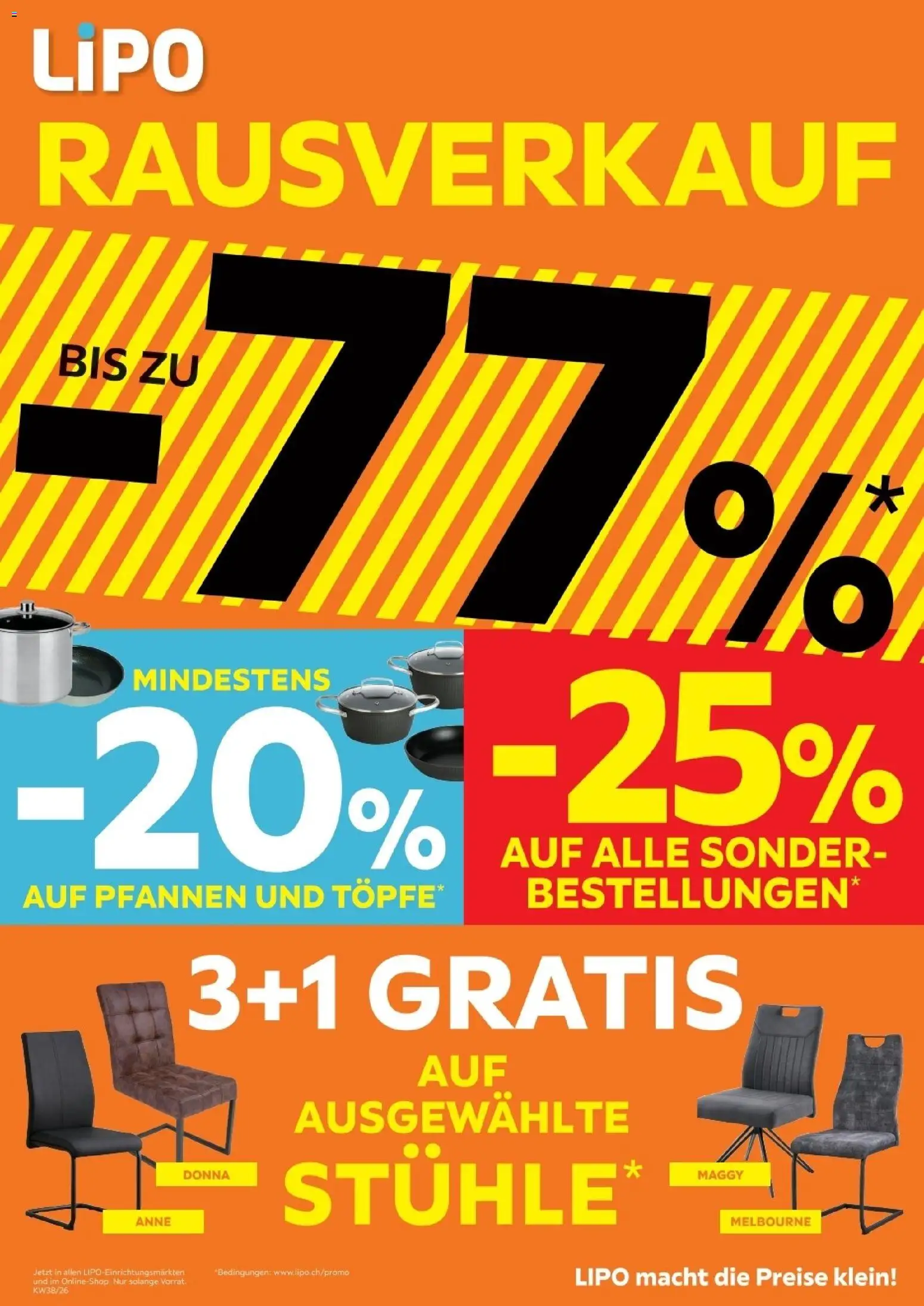 Vorschau des Merkblatts Lipo aktionen vom Shop Lipo gültig von 15.09.2026 bis 21.09.2026