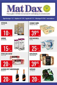 Förhandsgranska reklamblad Matdax erbjudanden från butik Matdax gäller från 04/05/2026