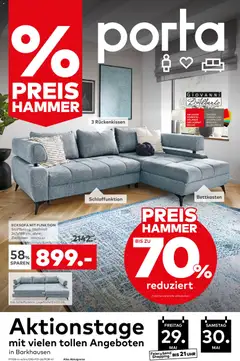 Vorschau von dem Prospekt des Geschäftes Porta!, gültig ab dem 17.05.2026