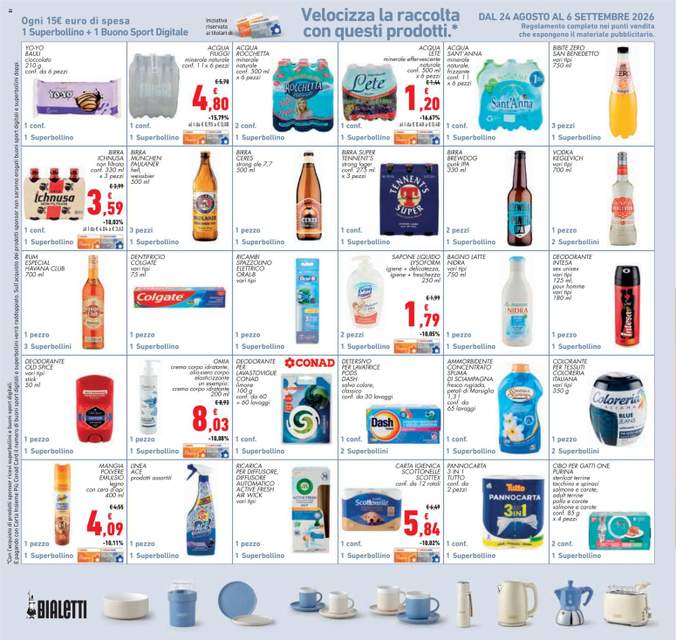 Nuovo volantino Conad dal 26/08