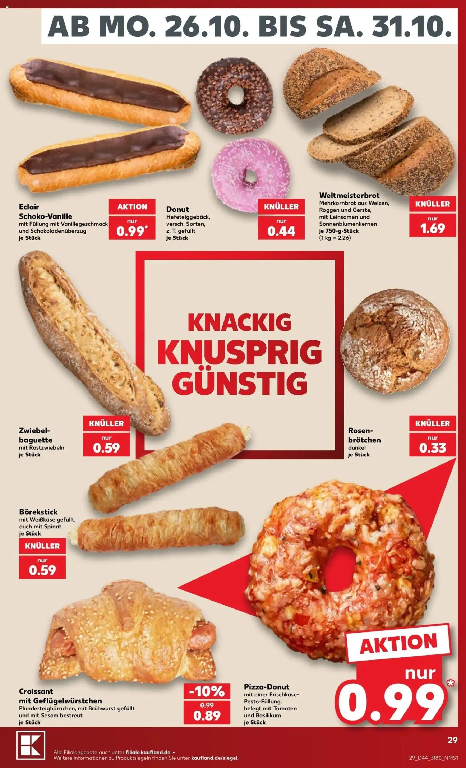 Vorschau von dem Prospekt des Geschäftes Kaufland, gültig ab dem 26.10.2026