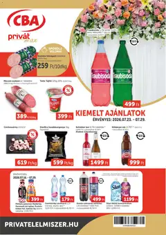 PRIVÁT - PRIVÁT Aktuális szórólap MAX megtekintése, amely érvényes 2026.07.23.-től