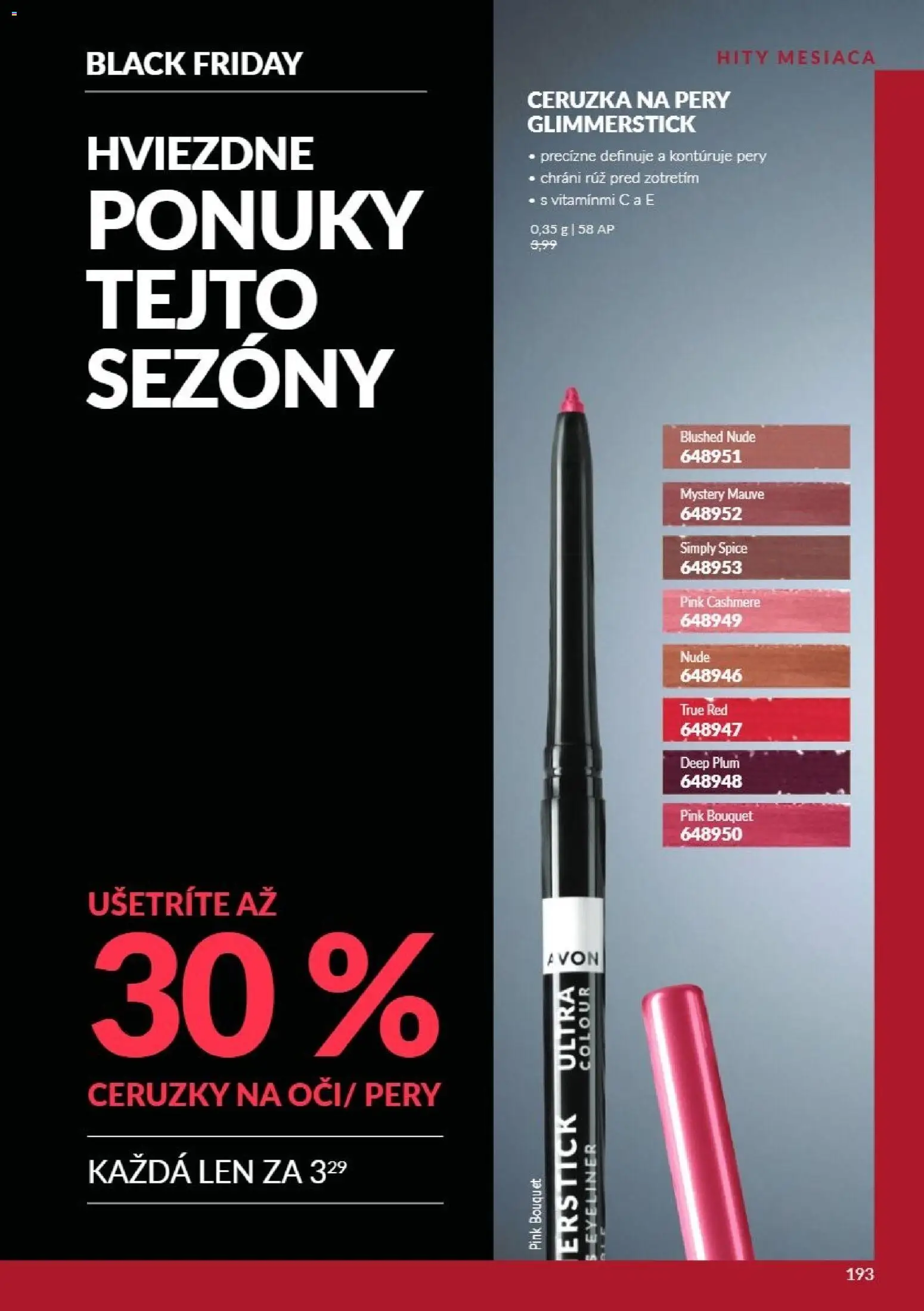 Náhľad Avon letáku platného od 01.11.2026