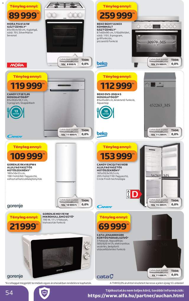 Új Auchan akciós újság 09.03.