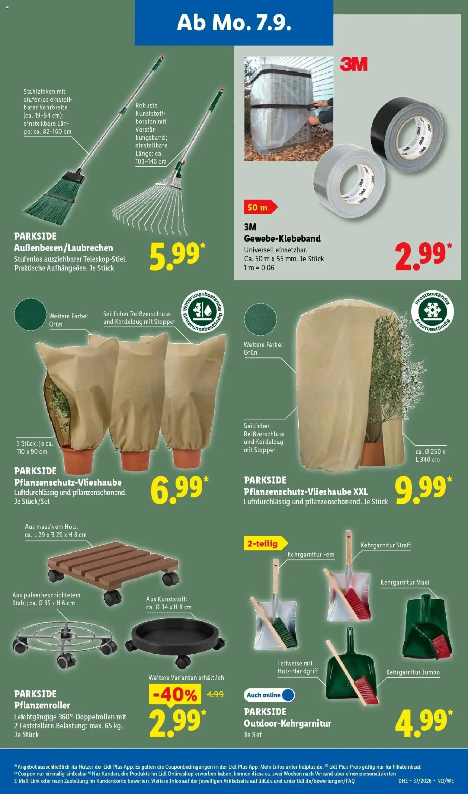 Vorschau von dem Prospekt des Geschäftes Lidl, gültig ab dem 07.09.2026