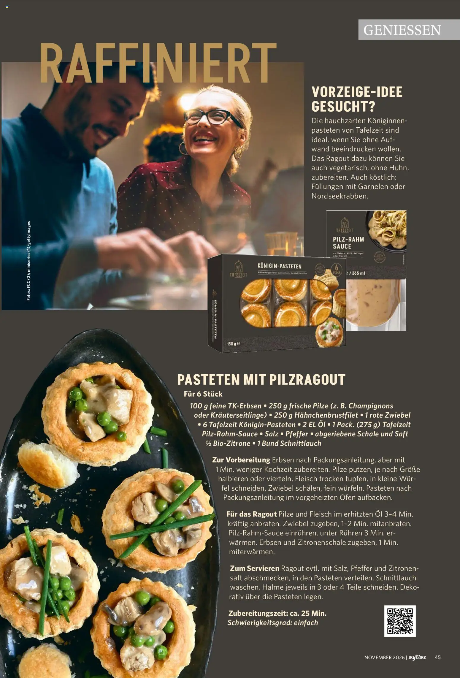 Vorschau von dem Prospekt des Geschäftes Famila Nordwest, gültig ab dem 01.11.2026 - Öl, Garnelen, Ofen, Champignons, Zitronen, Erbsen, Pfeffer, Saft