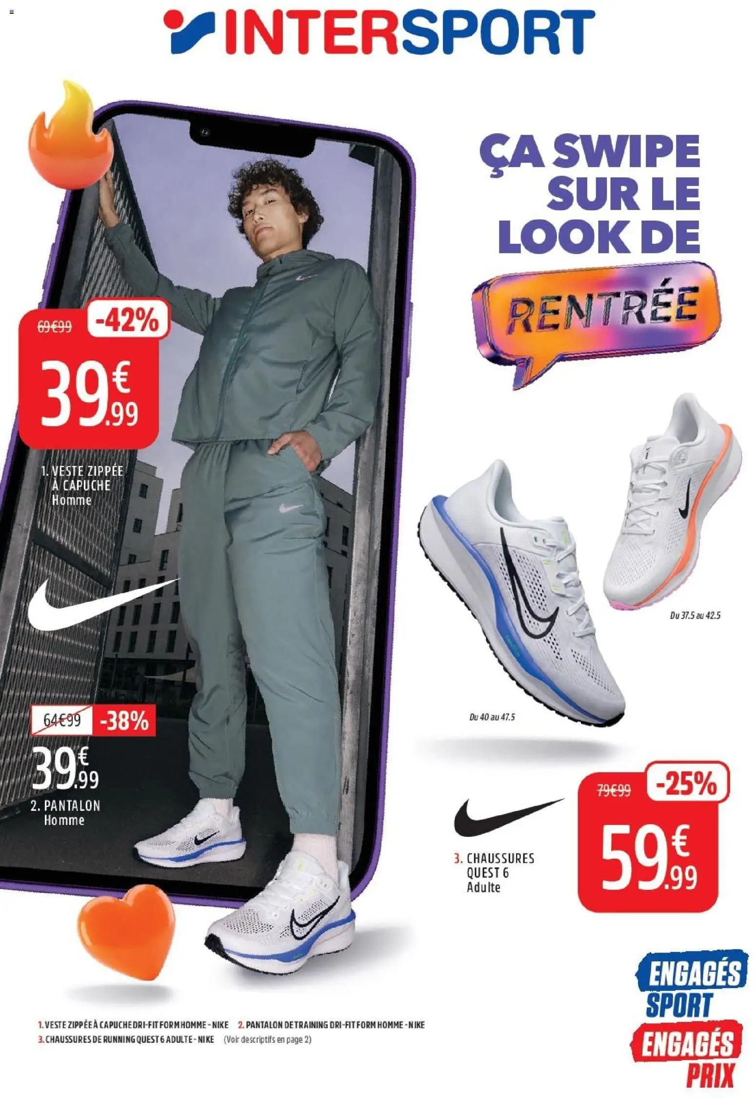 Voorbeeld van Intersport Publicité van winkel Intersport geldig vanaf 24/08/2026