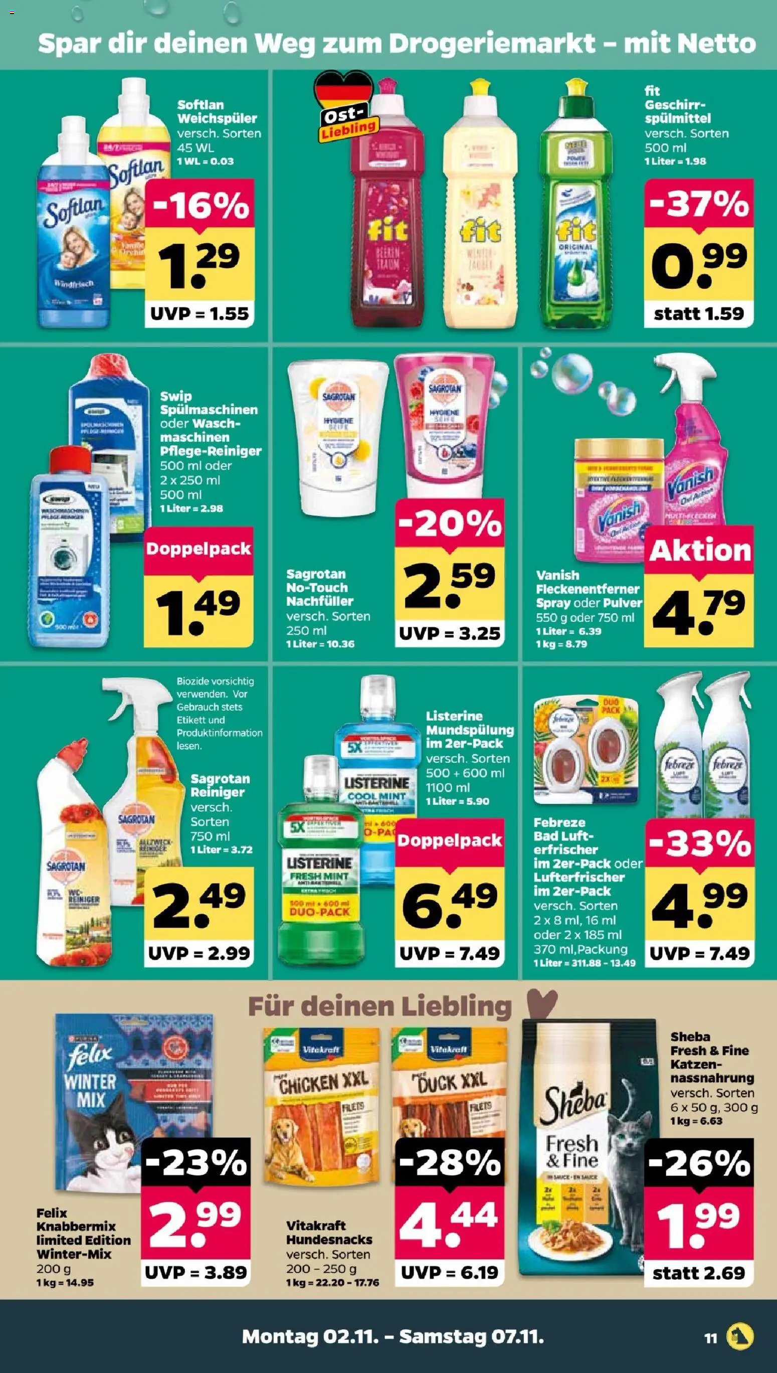 Vorschau von dem Prospekt des Geschäftes Netto, gültig ab dem 02.11.2026