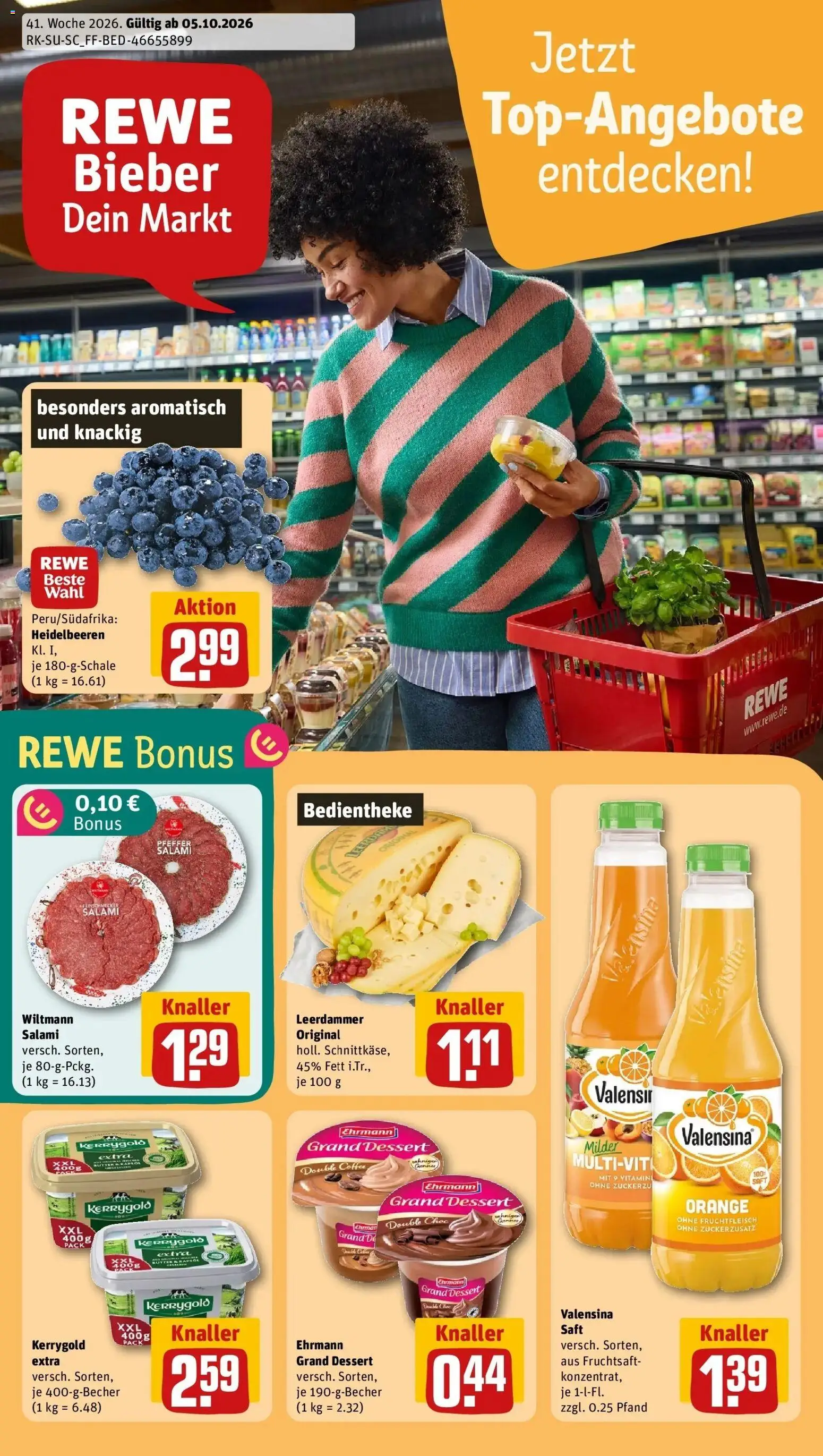 Vorschau von dem Prospekt des Geschäftes Rewe, gültig ab dem 05.10.2026