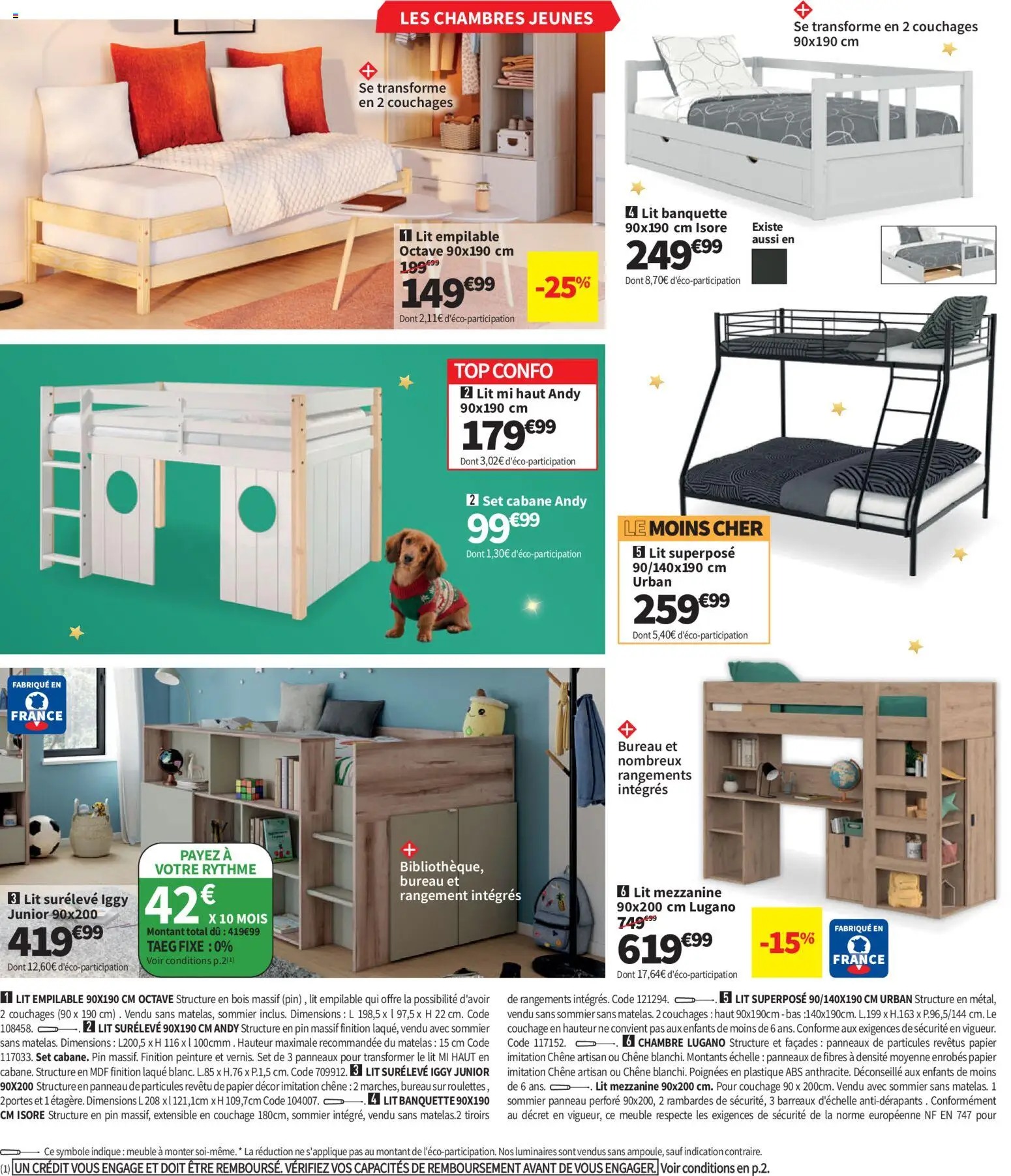 Prévisualisation de Conforama catalogue du magasin Conforama formulaire valide 27/10/2026