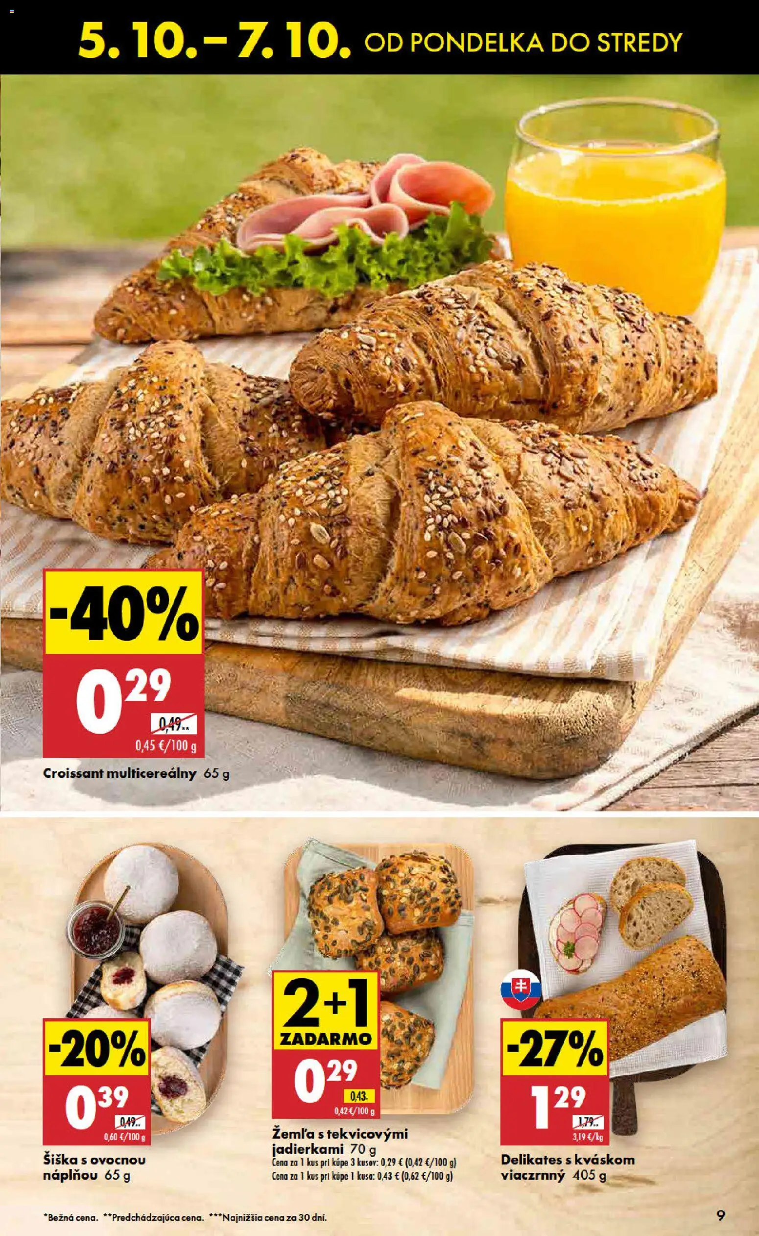 Náhľad Biedronka letáku platného od 05.10.2026 - Croissant, Šiška