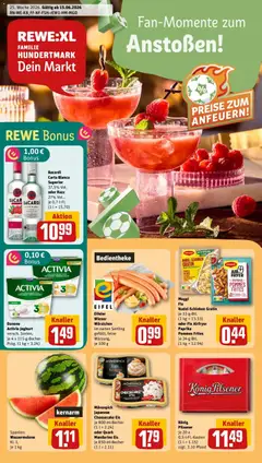 Vorschau von dem Prospekt des Geschäftes Rewe, gültig ab dem 14.06.2026