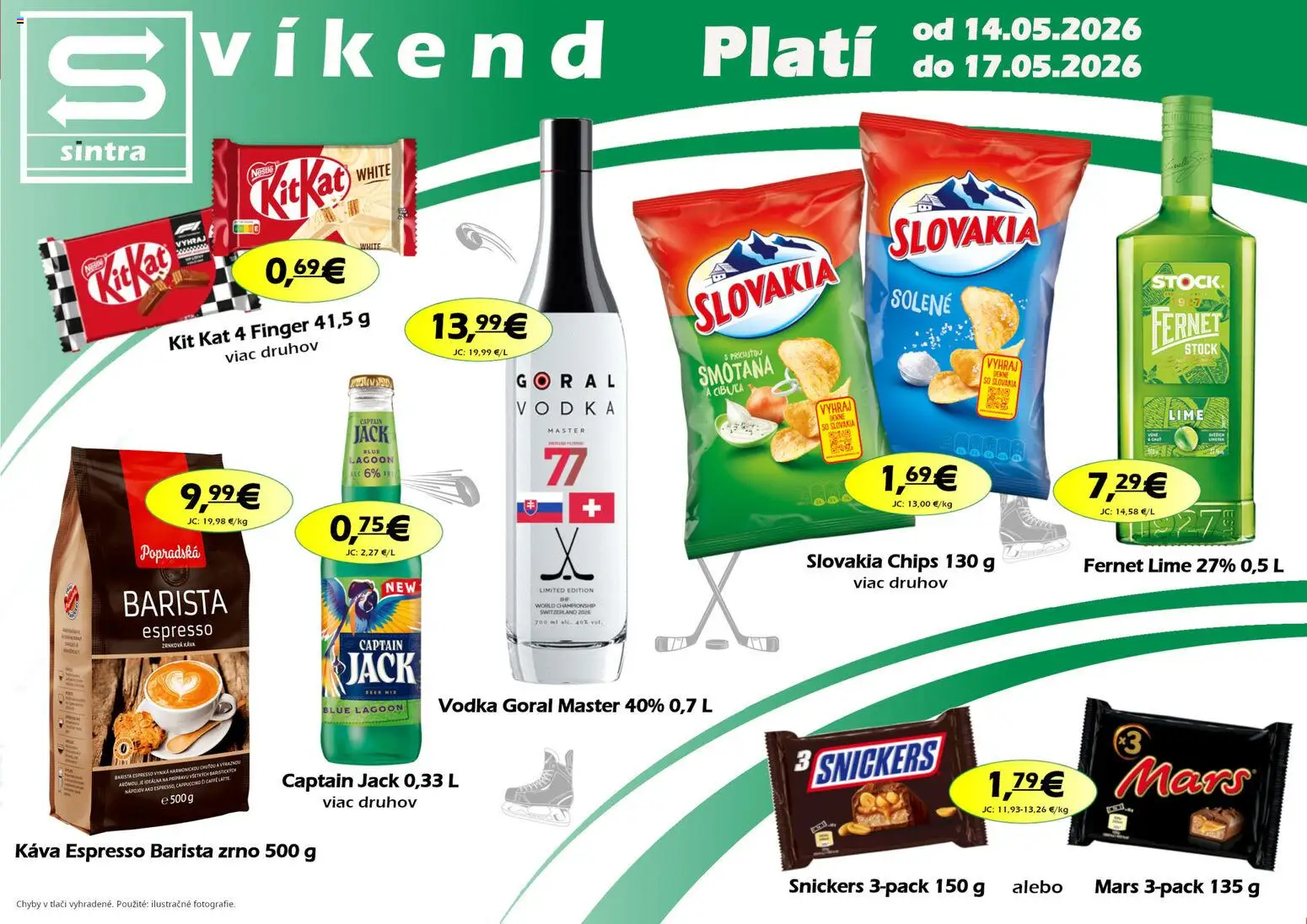 Náhľad Sintra letáku platného od 14.05.2026
