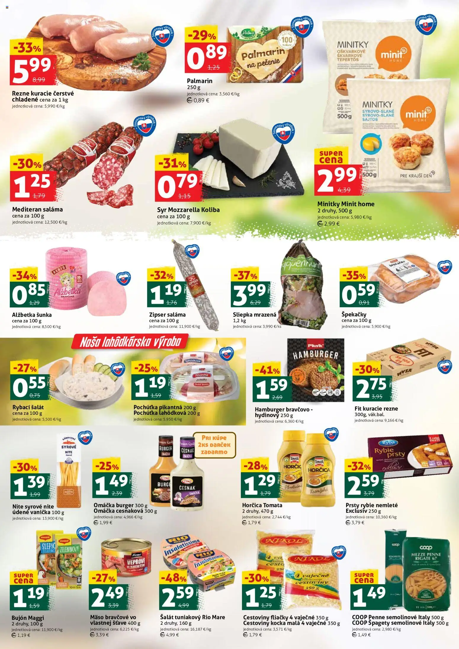 Náhľad COOP Jednota letáku platného od 25.09.2026