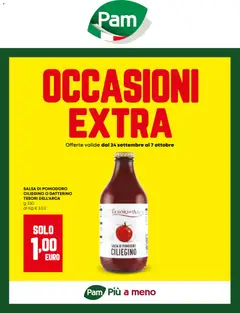 Anteprima dell'opuscolo PAM volantino Occasioni Extra dal negozio PAM valido da 24/09/2026