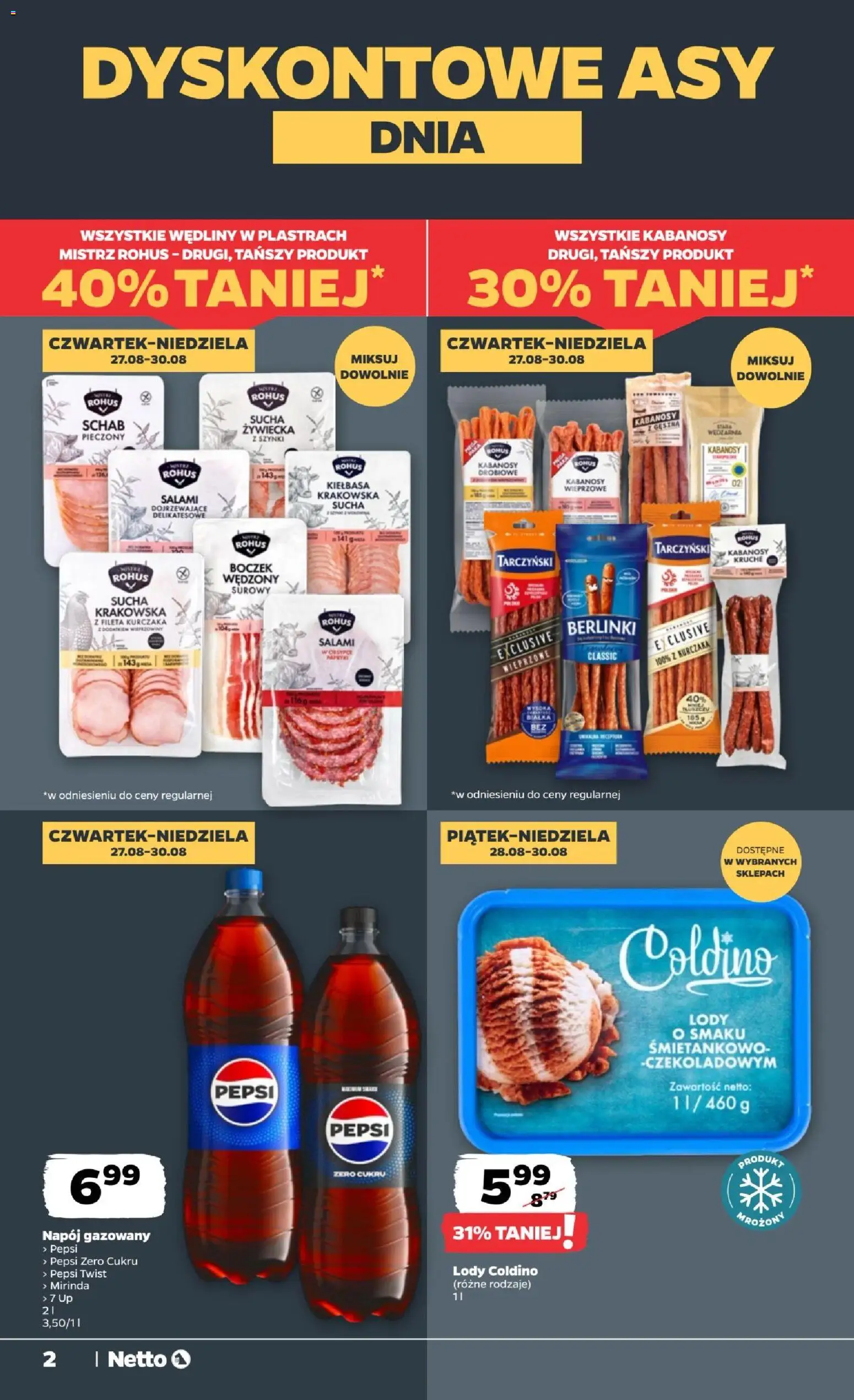 Pogląd gazetki "Netto gazetka od czwartku" ze sklepu Netto ważnej od 27.08.2026