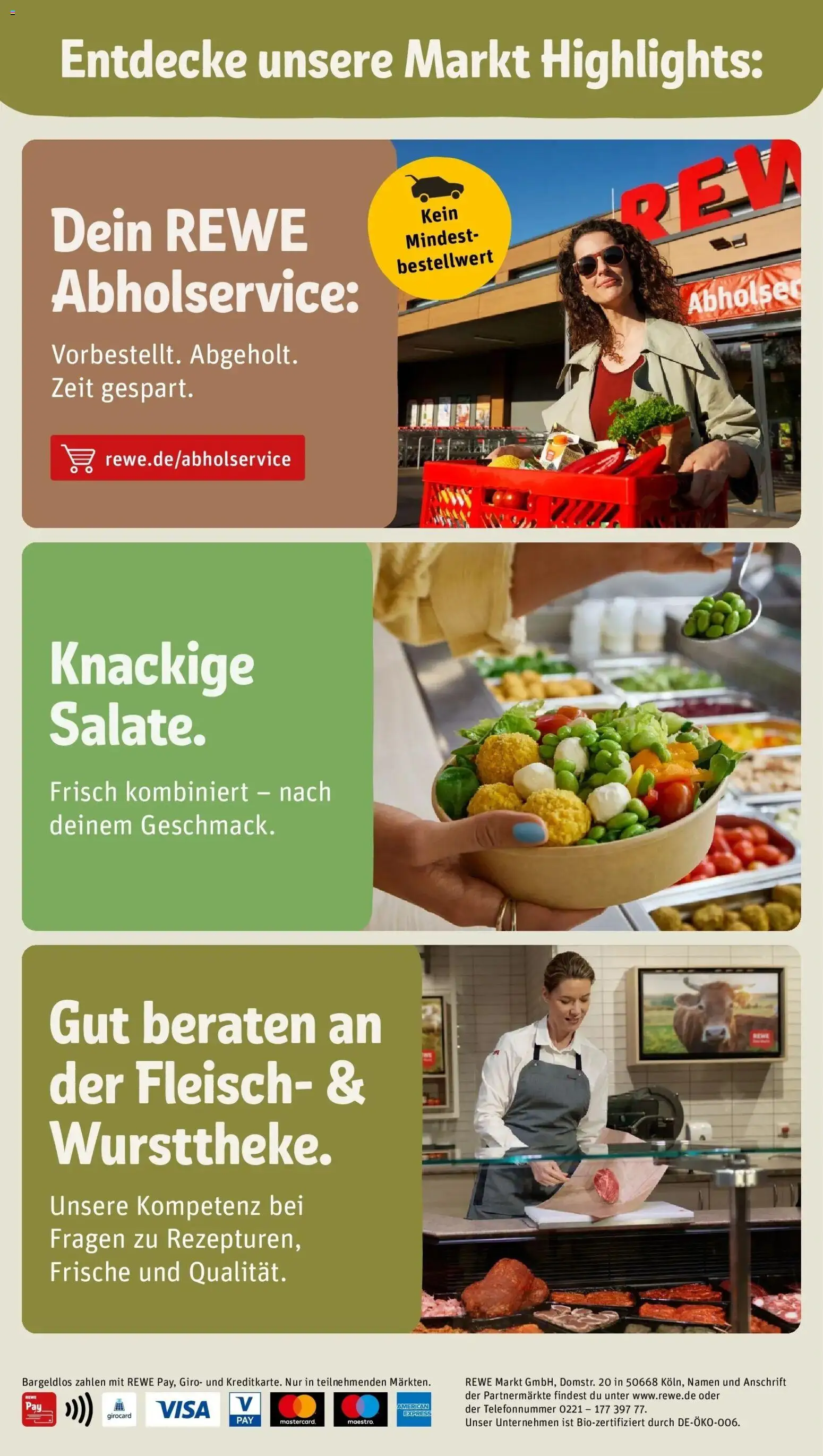 Vorschau von dem Prospekt des Geschäftes Rewe, gültig ab dem 26.10.2026