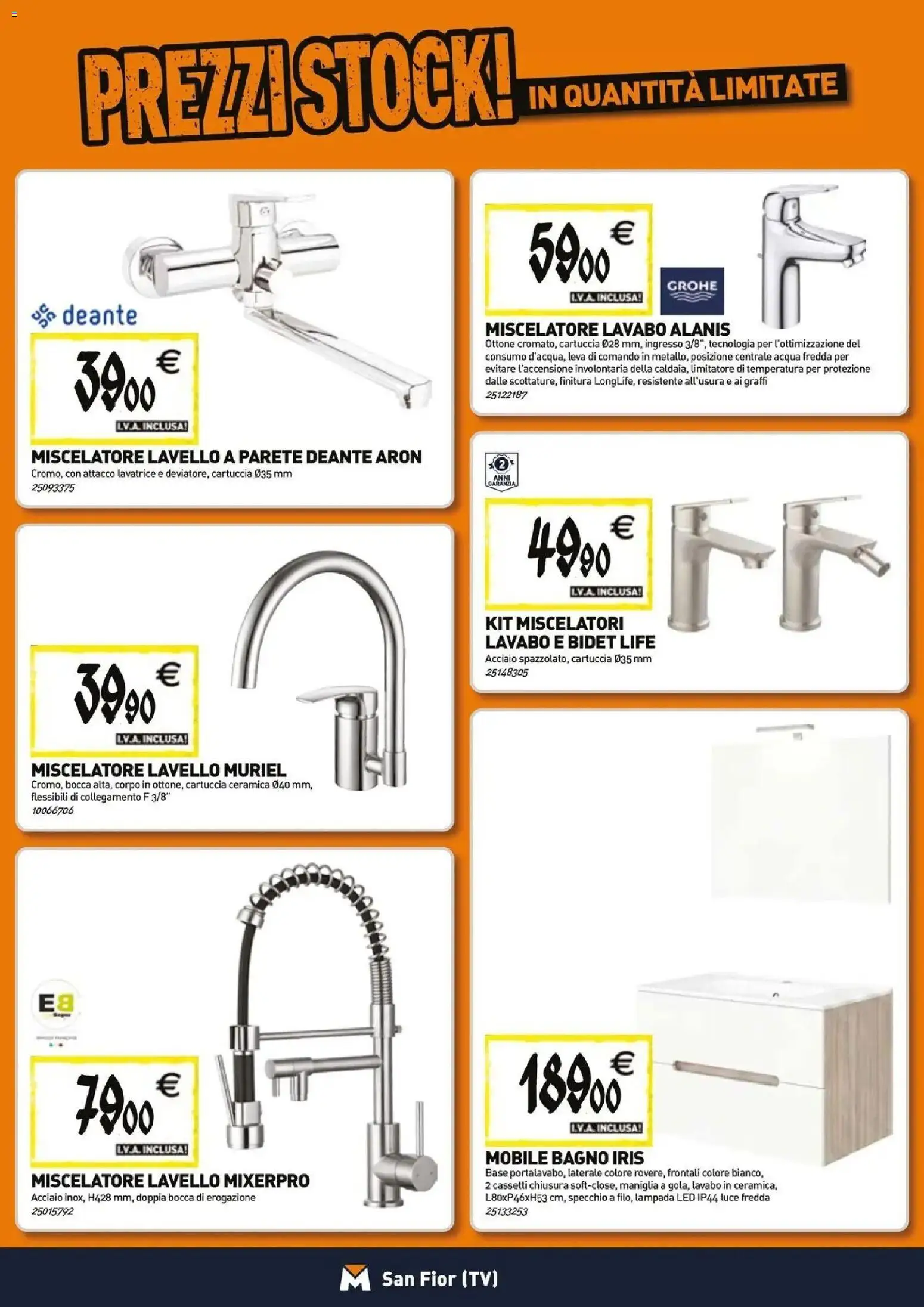 Anteprima dell'opuscolo TECNOMAT catalogo San Fior dal negozio TECNOMAT valido da 29/10/2026