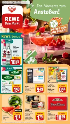 Vorschau von dem Prospekt des Geschäftes Rewe, gültig ab dem 14.06.2026