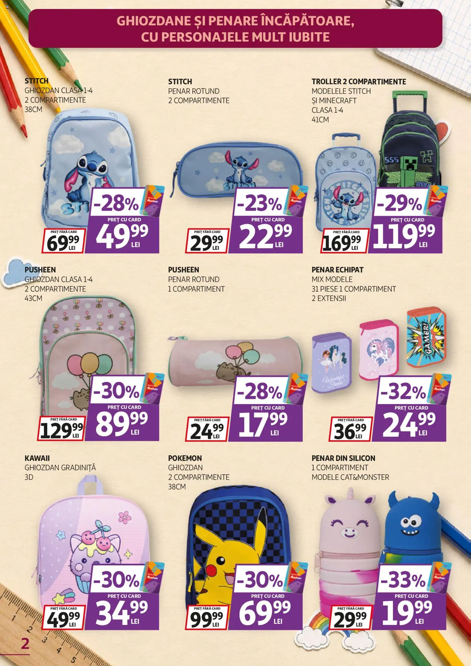 Previzualizarea de cataloage: Auchan Auchan Catalog Back to School valabil de la 17.08.2026