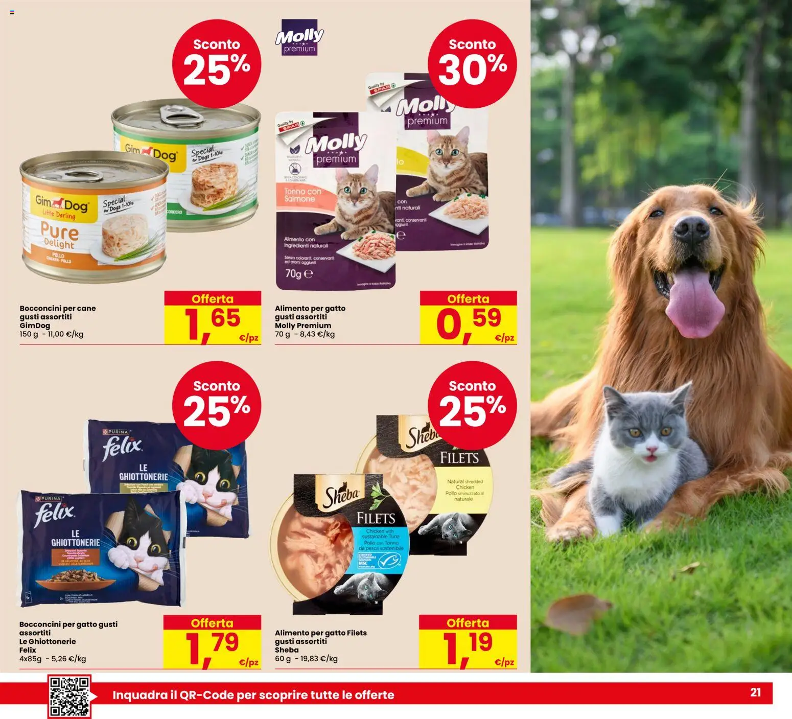 Anteprima dell'opuscolo Despar volantino Due Carrare dal negozio Despar valido da 22/10/2026 - Pollo, Pesca, Salmone, Tonno, Ingredienti