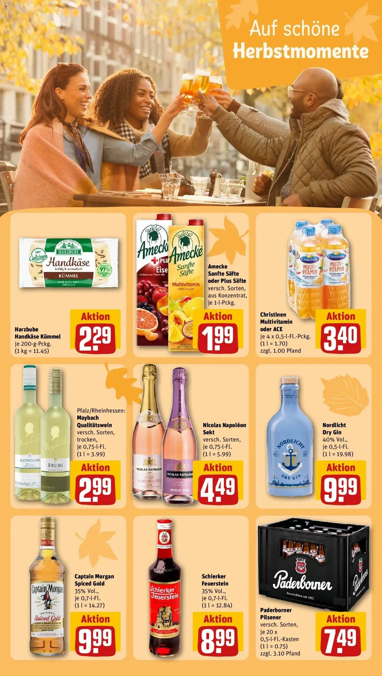 Vorschau von dem Prospekt des Geschäftes Rewe, gültig ab dem 19.10.2026