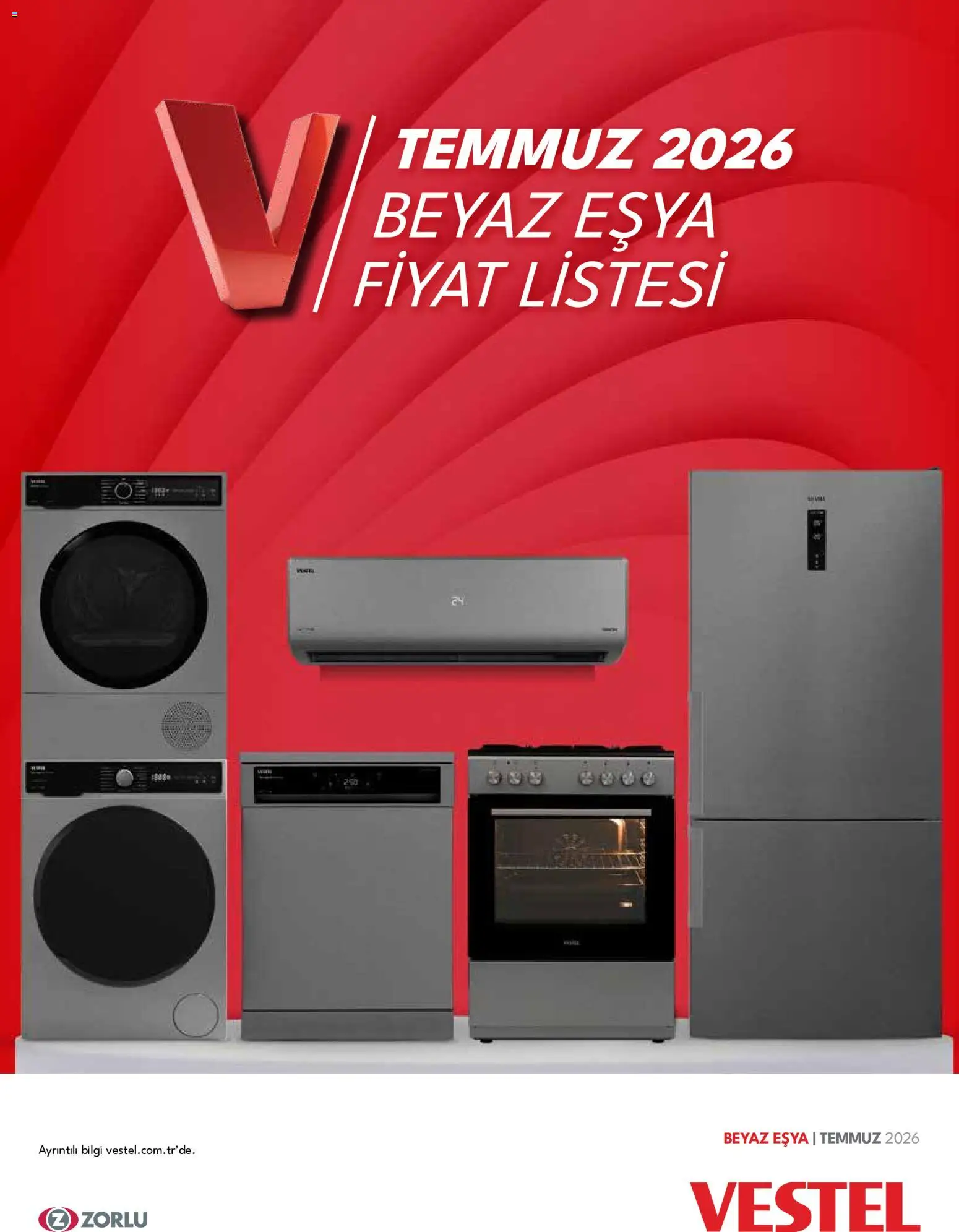 Vestel Vestel Katalog 01.07.2026 - Broşürünün önizlemesi