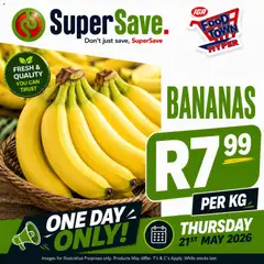 Preview of Super Save flyer valid from 21/05/2026