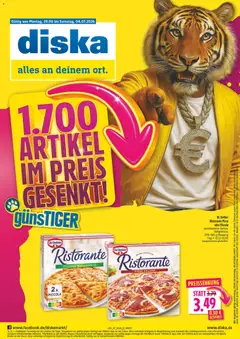 Vorschau von dem Prospekt des Geschäftes Diska, gültig ab dem 29.06.2026