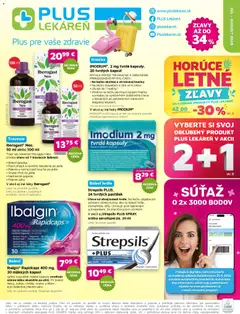 Náhľad Plus lekáreň letáku platného od 01.07.2026
