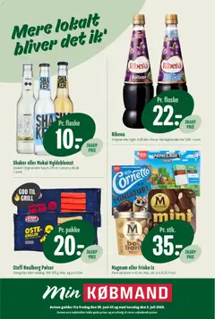 Eksempel på tilbudsavis Min Købmand - Tilbudsavis uge 27 fra butik Min Købmand gyldig fra 26/06/2026