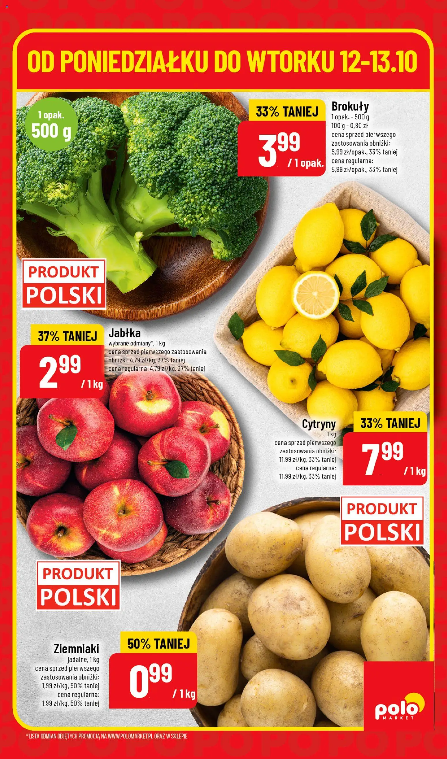 Pogląd gazetki "POLOmarket gazetka - Super Hity" ze sklepu POLOmarket ważnej od 12.10.2026