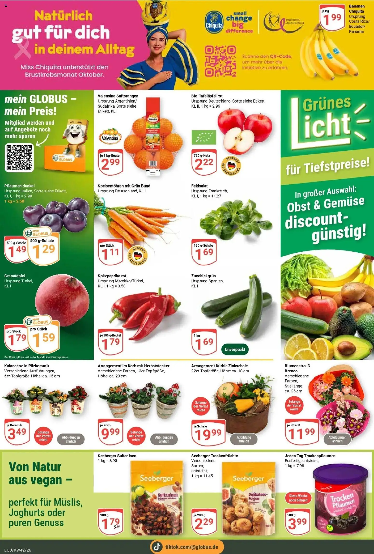 Vorschau von dem Prospekt des Geschäftes Globus, gültig ab dem 12.10.2026