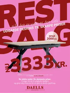 Eksempel på tilbudsavis Daells Bolighus - Tilbudsavis fra butik Daells Bolighus gyldig fra 24/06/2026