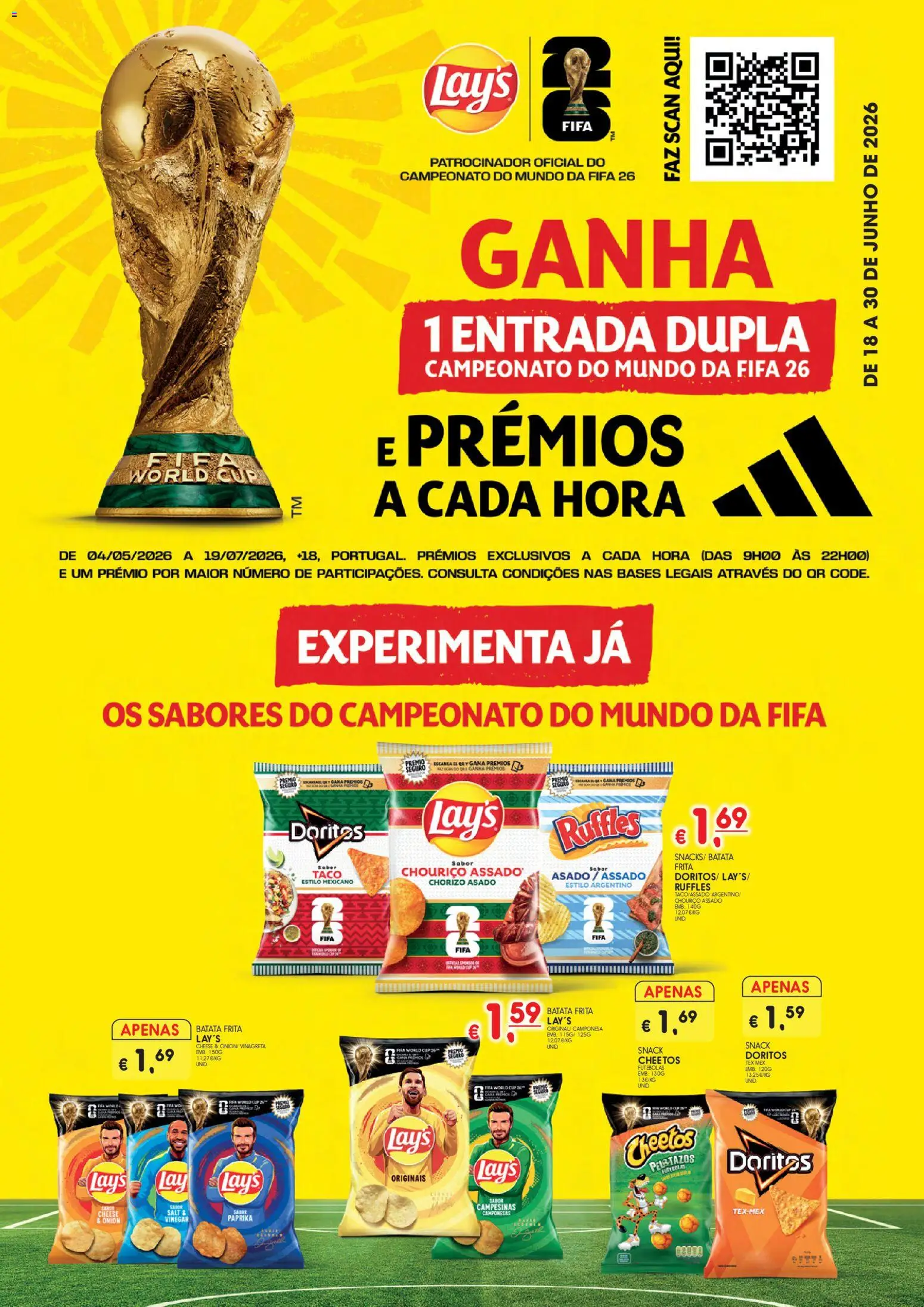 Pré-visualização do folheto da loja Meu Super válida a partir de 18/06/2026