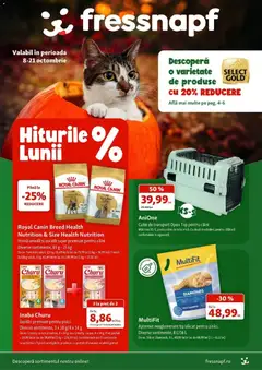 Previzualizarea de cataloage: Fressnapf Fressnapf Catalog actual valabil de la 08.10.2026