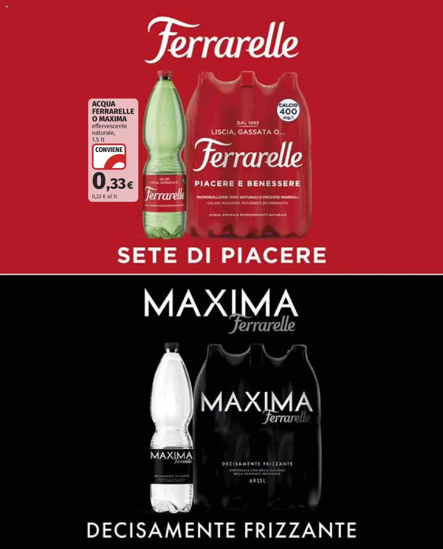 Anteprima dell'opuscolo COOP volantino dal negozio COOP valido da 29/10/2026 - Acqua, Ferrarelle