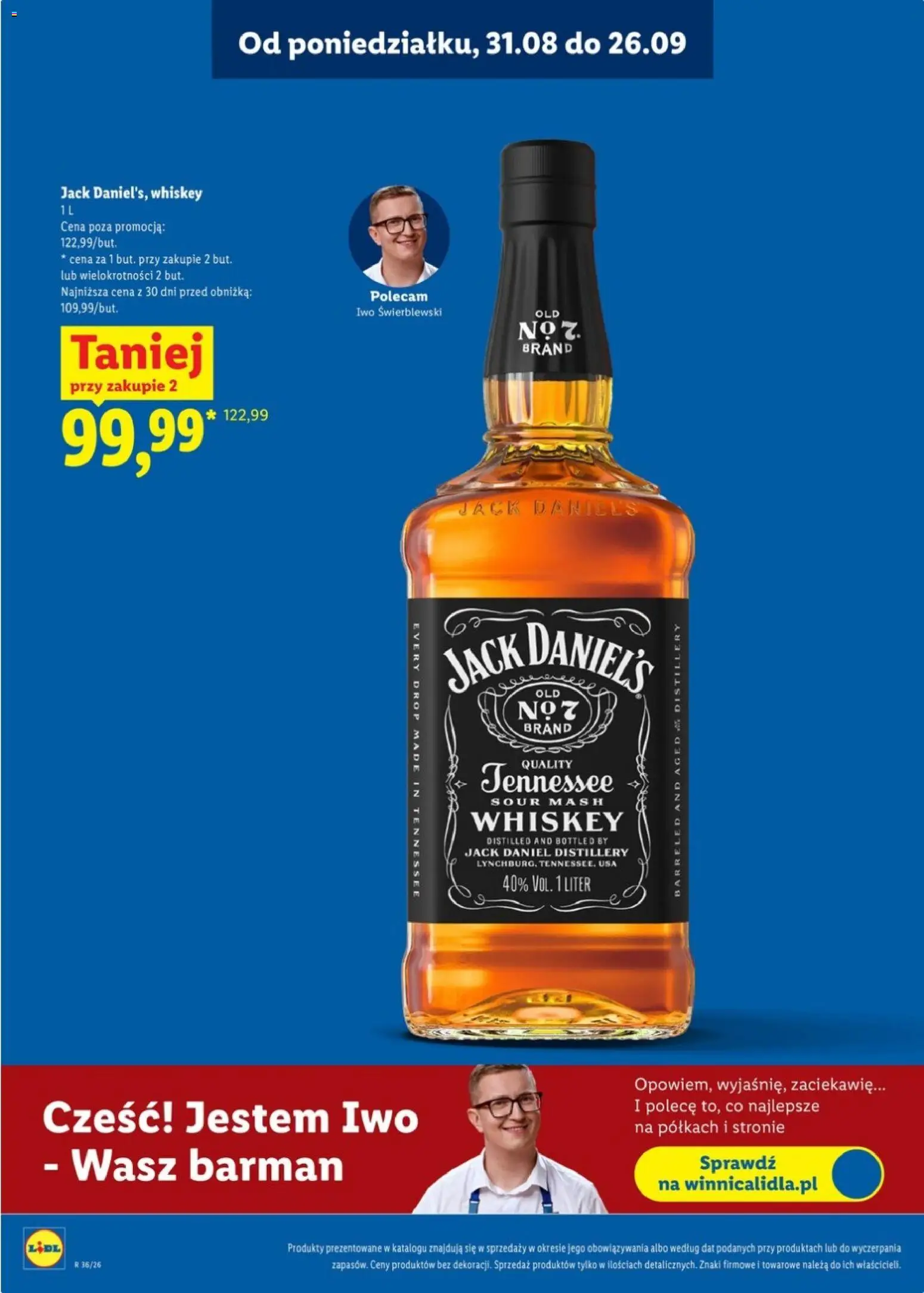 Pogląd gazetki "Lidl Katalog alkoholi mocnych" ze sklepu Lidl ważnej od 31.08.2026