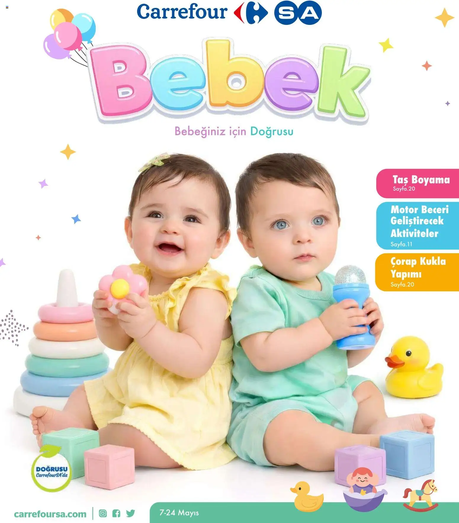 CarrefourSA CarrefourSA - Bebek 07.05.2026 - Broşürünün önizlemesi