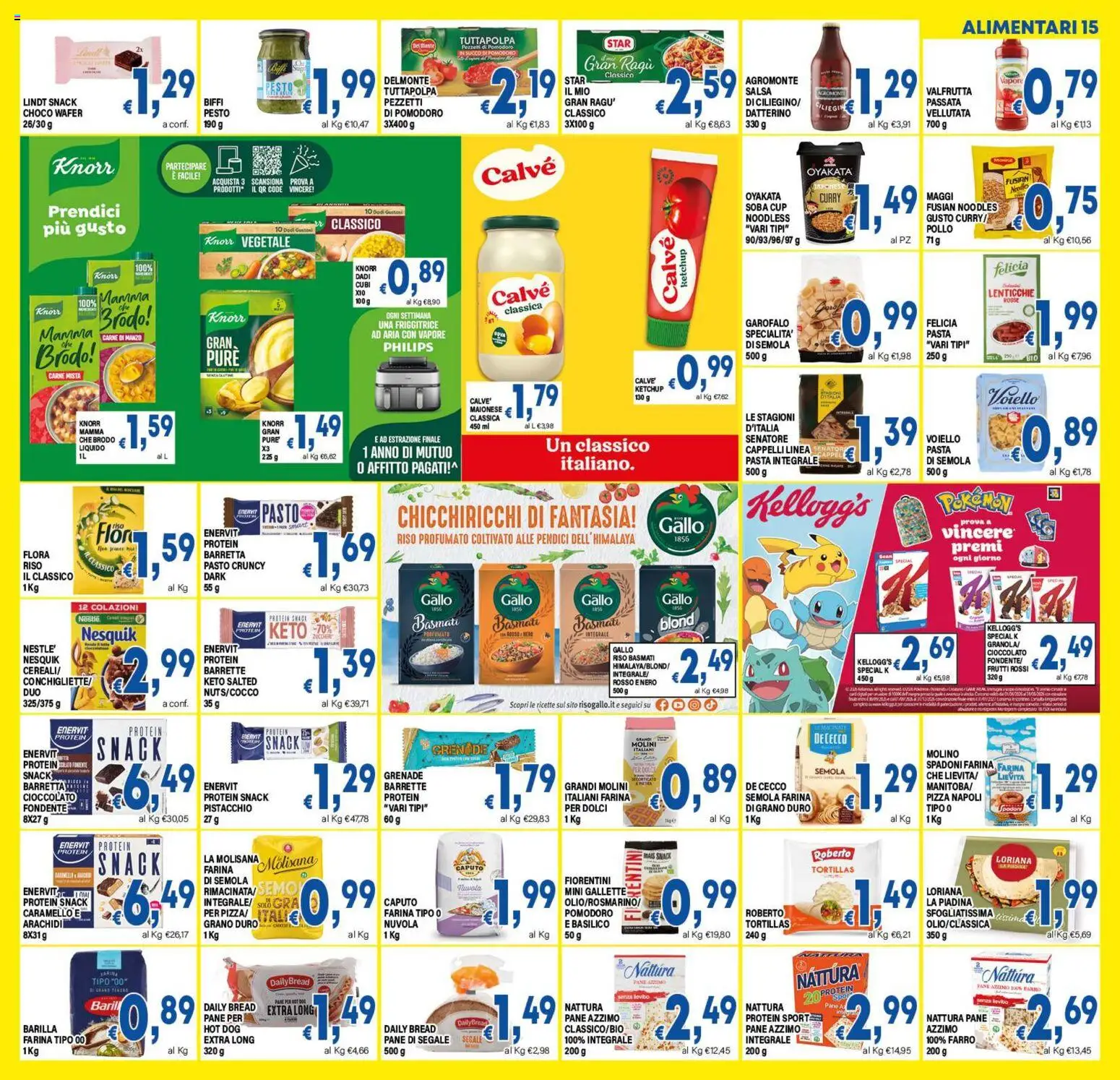 Anteprima dell'opuscolo DEM volantino dal negozio DEM valido da 23/10/2026 - Pizza, Piadina, Pane, Lindt, Ragú, Riso, Pesto, Garofalo