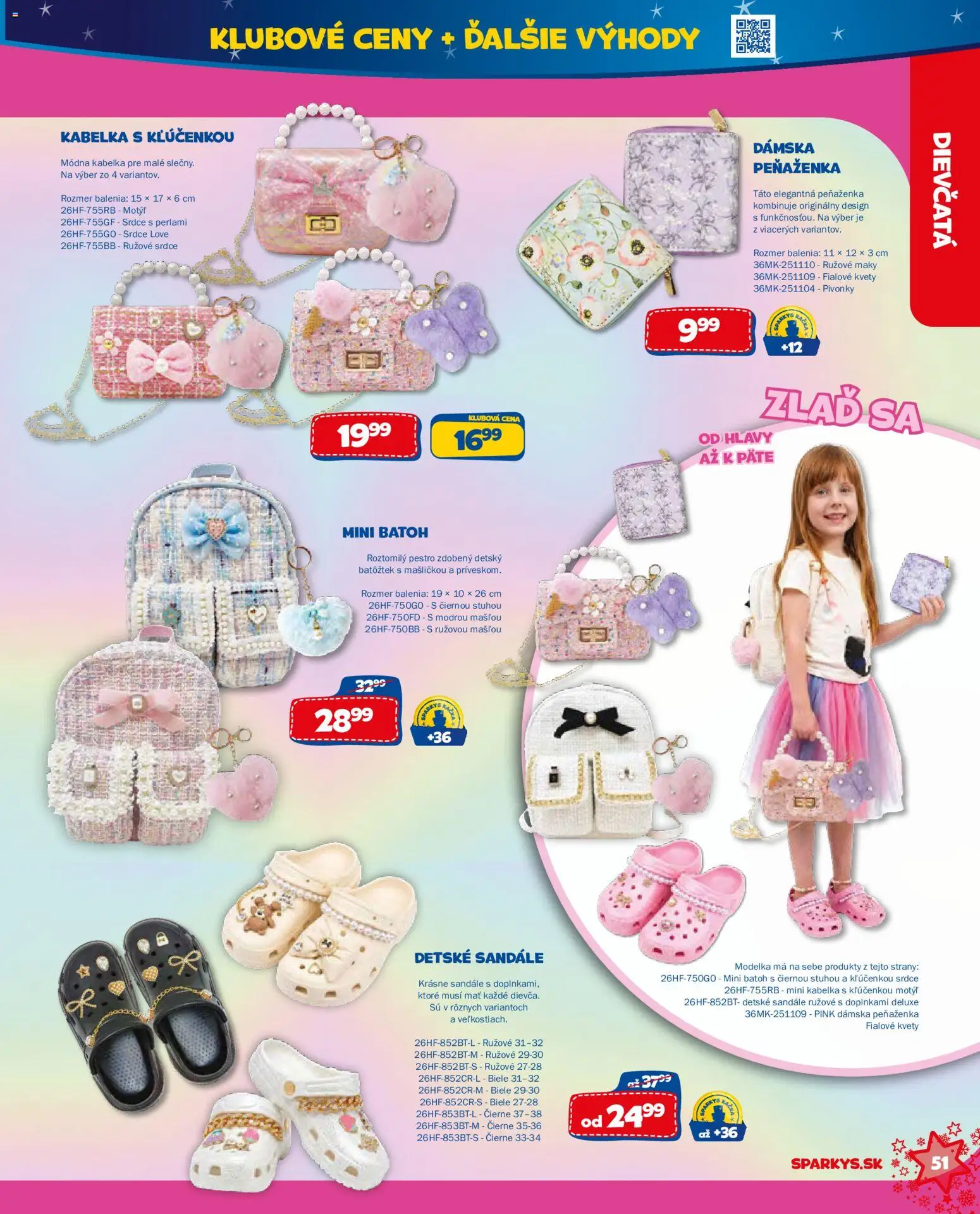 Náhľad ALLTOYS letáku platného od 06.10.2026 - Kvety, Kabelka, Peňaženka, Sandále, Batoh